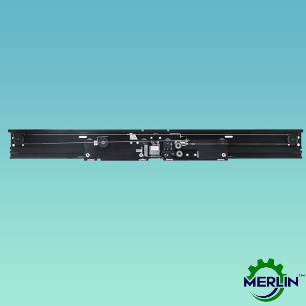 2 Panel Center Opening Elevator Door Header | HLD-01G Landing Door Device | 900 MM